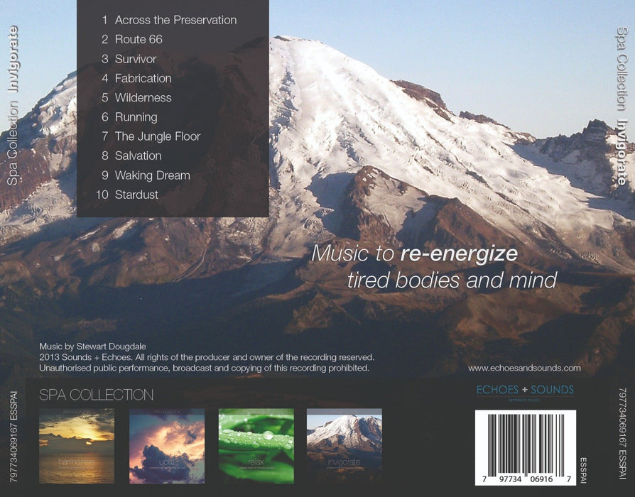 'Invigorate' Ambient Music Album [Digital Download]